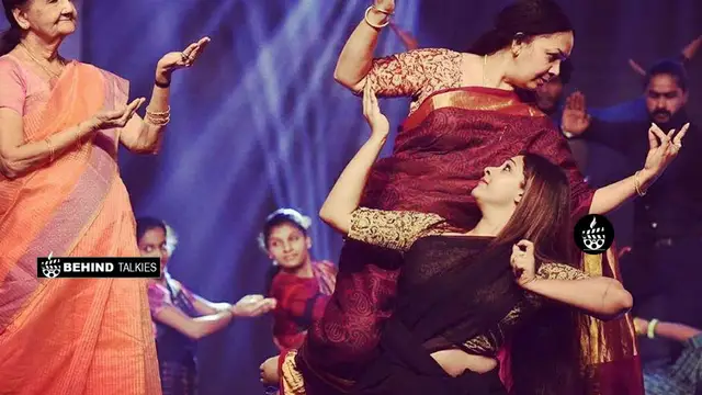 Sowbhagya with her mother Tharun Kalyan and her Grand Mother Subalakshmi - 3 generation dancer
