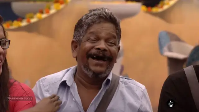 Suresh Thampanoor shy In Bigg Boss House Laughing
