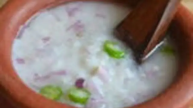 தாளித்த பழைய சாதம் செய்வது எப்படி ?