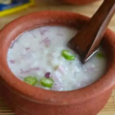 தாளித்த பழைய சாதம் செய்வது எப்படி ?