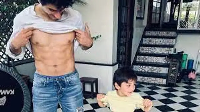 करीना कपूर खान ने अपने बड़े बेटे और छोटे बेटे की तस्वीरें की शेयर