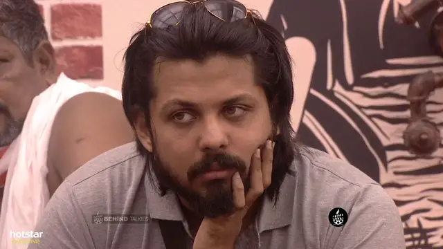 David John In Bigg Boss House Closeup