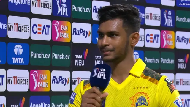 நான் அவங்க பேட்டிங் பார்த்து பயந்துட்டேன். தோனி பாய் வந்து என்கிட்ட இதை தான் சொன்னாரு அதை தான் நான் செய்தேன் – பத்திரனா பேச்சு