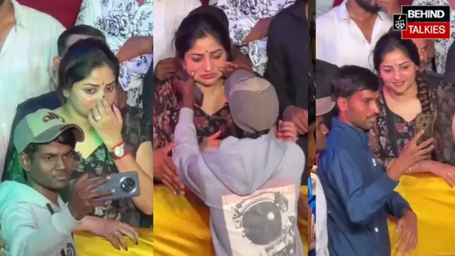 रजनीकांत की हीरोइन रचिता राम संग फैन की बदसलूकी, सेल्फी के बाद खींचे गाल, यूजर्स बोले- ये कैसी बेहूदगी!