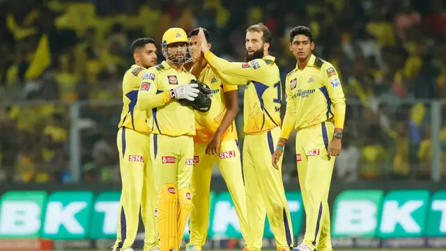 கொல்கத்தா மைதானத்தில் CSK-வின் சிக்சர் மழை -49 ரன்கள் வித்தியாசத்தில் CSK-வின் மாபெரும் வெற்றி