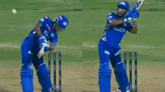 MI Vs RCB :தன்னுடைய மகனின் அதிரடி ஆட்டத்தை தூரத்தில் இருந்து ரசித்த திலக் வர்மா பெற்றோர்கள் | வைரல் வீடியோ.
