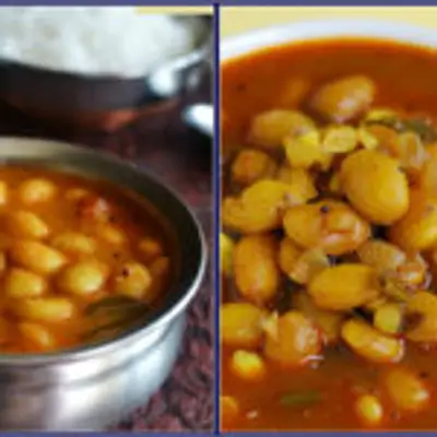 காரசாரமான ருசியில் மதிய உணவுக்கு ஏற்ற மொச்சைக் குழம்பு இப்படி செய்து பாருங்க!
