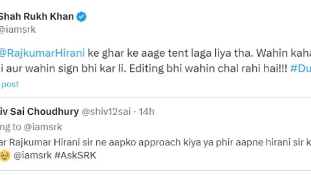 Dunki को लेकर शाहरुख खान ने किया ये मजेदार खुलासा, बताया कैसे साइन की राजकुमार हिरानी की डंकी