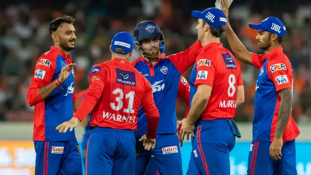 2-வது வெற்றியை பதிவு செய்த டெல்லி அணி, 7 ரன்கள் வித்தியாசத்தில் த்ரில் வெற்றி.