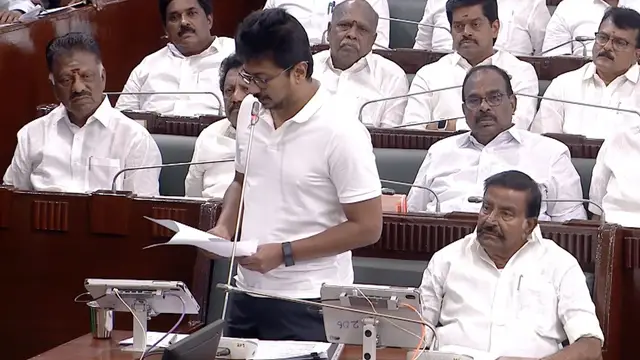 Udhayanidhi in Assembly