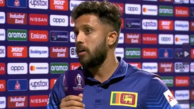 “எங்கள் திறமைக்கு ஏற்றார் போல் எங்களால் விளையாட முடியவில்லை” இலங்கை அணியின் கேப்டன் குசல் மெண்டிஸ்.
