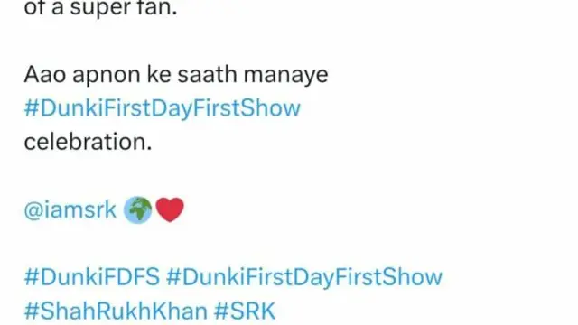 Dunki: 240 भारतीय शहरों और विदेश की 50 जगहों पर होगी डंकी की स्क्रीनिंग, शाहरुख खान के फैन क्लब ने किया बड़ा एलान