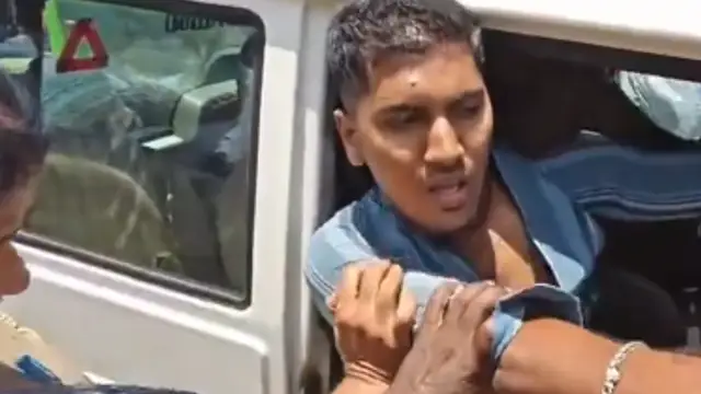 மிரட்டிய எஸ்.ஐ.. ஓங்கி “பளார்” என்று அறைந்த இளைஞர்! தஞ்சையில் பரபரப்பு