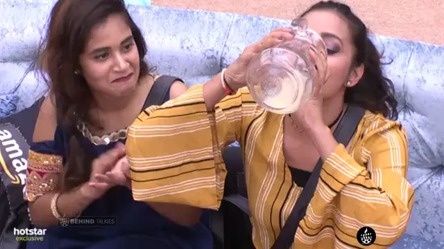 Banu and deepthi in Bigg Boss House