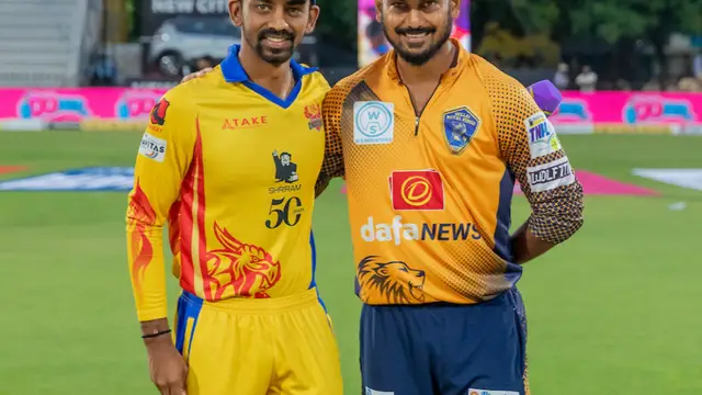 ஒரே ஓவரில் 32 ரன்கள். திண்டுக்கல் அணியை வீழ்த்தி TNPL பைனலுக்கு முன்னேறியது நெல்லை.