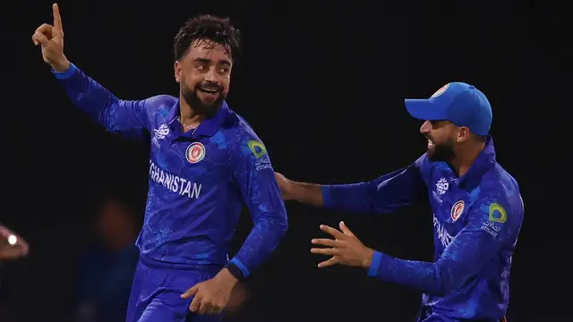 T20 Worldcup: राशिद खान ने न्यूजीलैंड के खिलाफ किया अपना सर्वश्रेष्ठ गेंदबाजी प्रदर्शन