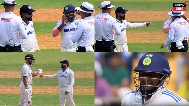 Ind vs NZ: सरफराज खान के लिए अंपायर से भिड़ गए कप्तान रोहित शर्मा, कीवी बल्लेबाज को भी खूब सुनाया!