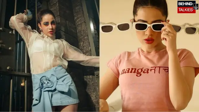 दिवाली पर Uorfi Javed का दिखा सबसे हटके लुक, सिर पर टोपी के साथ पहन ली कटी-फटी पैंट