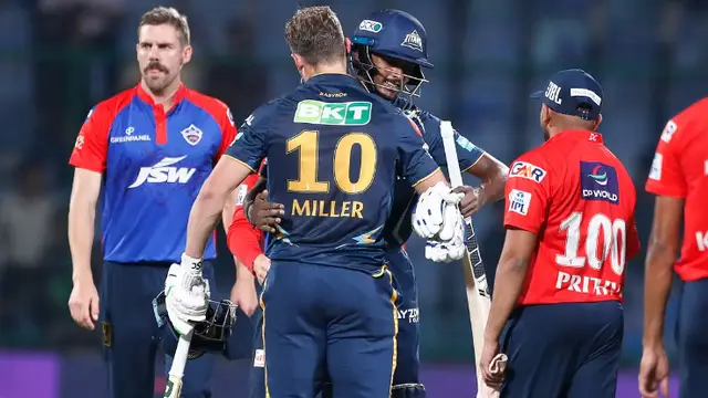 மரண அடி வாங்கிய டெல்லி, குஜராத்தின் வெற்றியில் ஜொலித்த தமிழ்நாடு வீரர் சுதர்சன்.