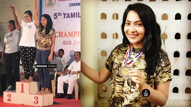 VJ Ramya won Bronze in Weight-lifting