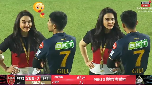 IPL में ‘वीर-जारा’, SRK के बाद प्रीति जिंटा ने शुभमन गिल के साथ कुछ ऐसा किया, जिसे देख आप भी कहेंगे ओहोहो क्या बात हैं!