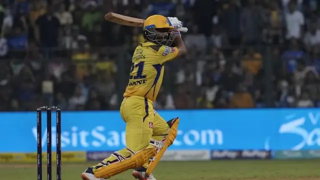 “6,4,4,4,4,1… 6 बॉल पर कूट डाले 23 रन, Ajinkya Rahane की हाहाकारी बैटिंग का विडियो हुआ वायरल, इस गेंदबाज को बनाया शिकार