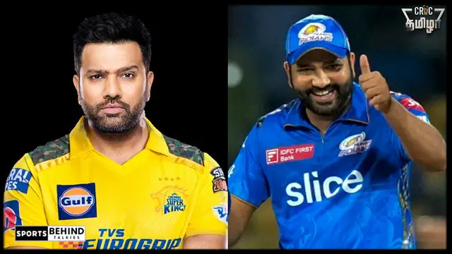 சென்னை அணியில் இணைய உள்ளாரா ரோஹித்?? சர்ச்சையை ஏற்படுத்தியுள்ள முன்னாள் இந்திய வீரரின் பதிவு.