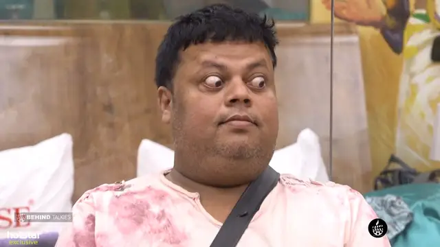 Anoop Chandran Eyes In Bigg Boss House