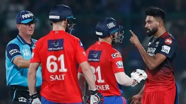 போட்டிற்கு இடையே மோதிக்கொண்ட சிராஜ் மற்றும் சால்ட், போட்டிற்கு பிறகு என்ன நடந்தது தெரியுமா?