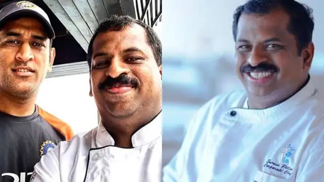 பூண்டு ரசம் கிடைக்குமா? தமிழில் கேட்ட தோனி – தோனிக்கு சமைத்து குறித்து சுரேஷ் பிள்ளை நெகிழ்ச்சி.