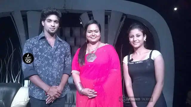 Alya and Manasa with Kala Master