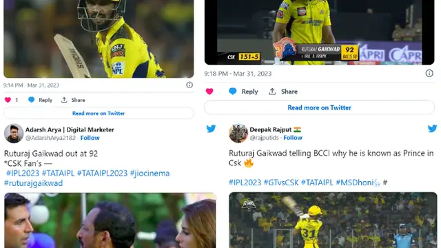 CSKவை 5 விக்கெட் வித்தியாசத்தில் வீழ்த்தியது GT | தோனி செய்த சிறிய தவறினால் கைநழுவிய வெற்றி!