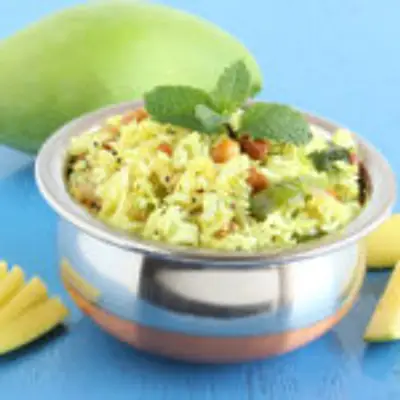 ருசியான மாங்காய் சாதம் இப்படி செய்து பாருங்க!