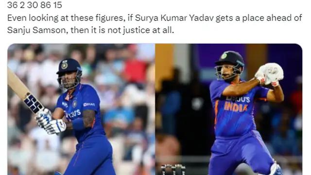 “இவருக்கு எப்பதா வாய்ப்பு தருவீங்க” அணியில் இடம்பெறாத சஞ்சு சாம்சன் – கொந்தளிக்கும் நெட்டிசன்கள்.