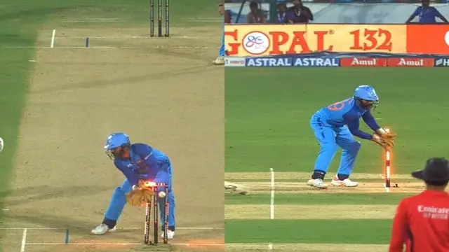 IND vs AUS 2022: ग्लेन मैक्सवेल के रन आउट के बाद रोहित शर्मा ने दिनेश कार्तिक को किया किस