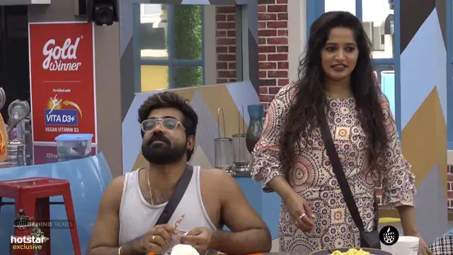 Deepan Murali in Bigg Boss House