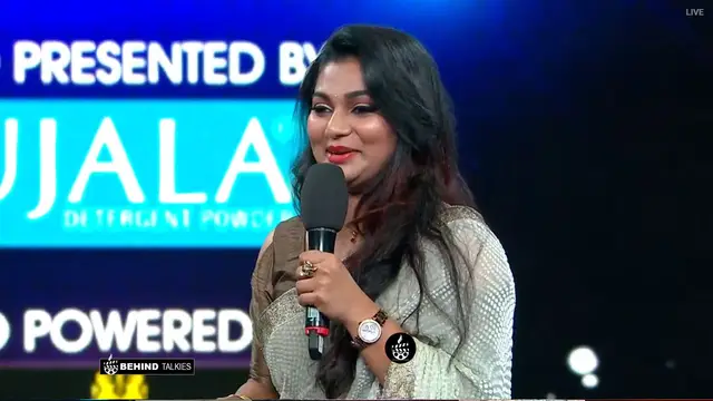Sreelaksmi in Bigg Boss Stage