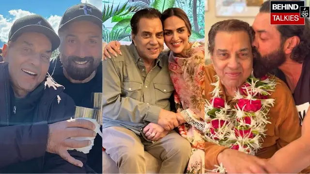 बेटे सनी, बॉबी और बेटी ईशा ने धर्मेंद्र के बर्थडे पर लुटाया प्यार, पत्नी हेमा मालिनी ने भी किया विश