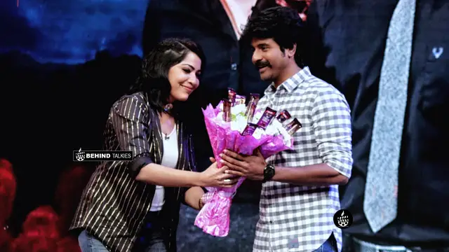 VJ Ramya with Sivakarthikeyan