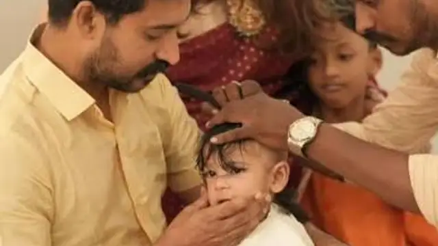 மகனுக்கு மொட்டை போட்ட ஜாய் கிரிசில்டா.. மாதம்பட்டி ரங்கராஜுடன் இணைந்த புகைப்படம் வைரல்!