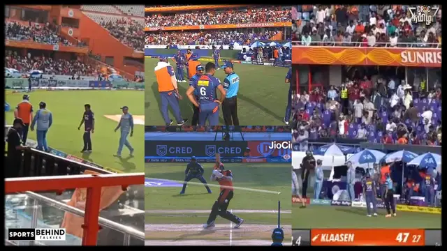வீடியோ : No Ball கொடுக்காத TV அம்பயர் – கோலி கோலி என முழக்கமிட்ட ரசிகர்கள்.