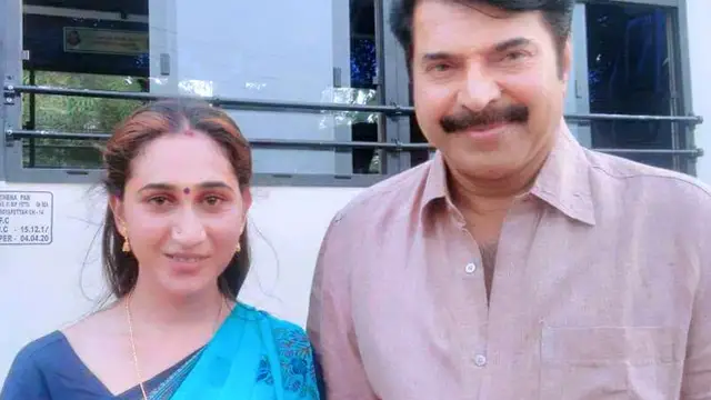 Anjali Ameer with Mamotty