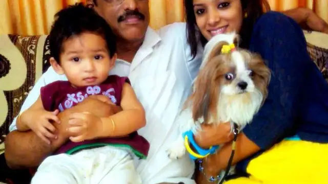 diya with her father