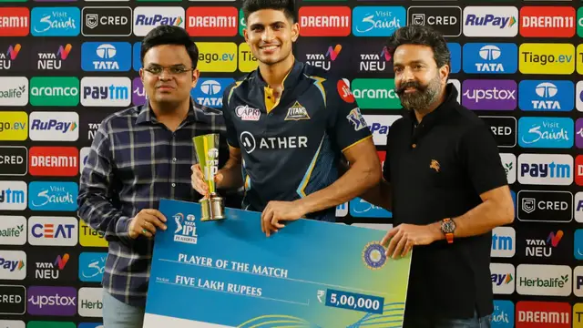 அந்த தருணத்திற்கு பிறகு என்னுடைய விளையாட்டை மாற்றினேன் – ஆட்டநாயகன் சுப்மன் கொடுத்த பேட்டி.