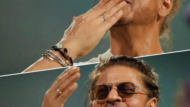 KKR vs SRH मैच के दौरान सिगरेट पीते पकड़े गए शाह रुख खान, वीडियो हुआ वायरल