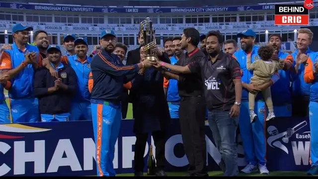 WCL 2024: भारत ने फाइनल में पाकिस्तान को चटाई धूल, वर्ल्ड चैंपियनशिप ऑफ लीजेंड्स की ट्रॉफी पर किया कब्जा