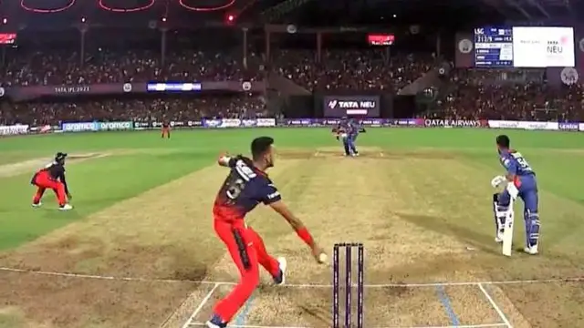 RCB vs LSG मैच में दिखा आईपीएल का सबसे रोमांचक आखिरी ओवर, आखिरी बॉल पर कैसे जीती लखनऊ की टीम! देखे वायरल विडियो
