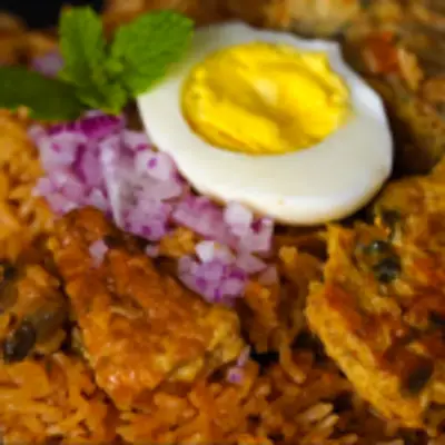 செட்டிநாடு ஆம்லெட் பிரியாணி செய்வது எப்படி ?