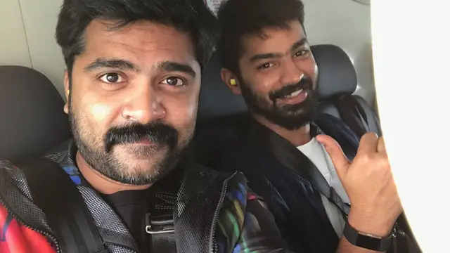 Mahat with silambarasan