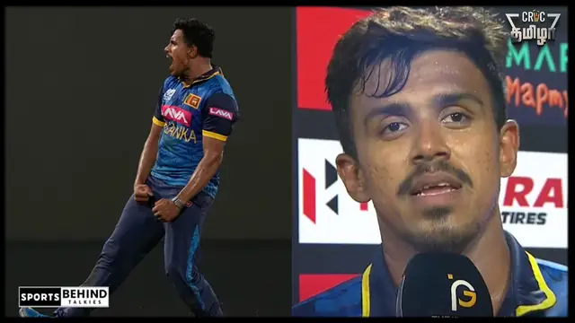 இந்தியாவுல கிரவுண்ட் எல்லாம் சின்னதா இருக்கும்… ஆனா இது எங்க கிரவுண்ட்…. எங்களுக்கு தான் பிட்ச் எப்படி இருக்கும்னு தெரியும் – தீக்ஷனா பேச்சு